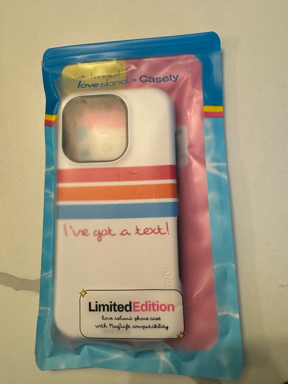 I've Got a Text! | Love Island Case •
Bold Flex + MagSafe® iPhone 15 Pro